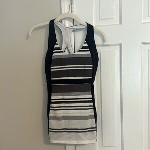 Grey/Black/White Lululemon Tank Top